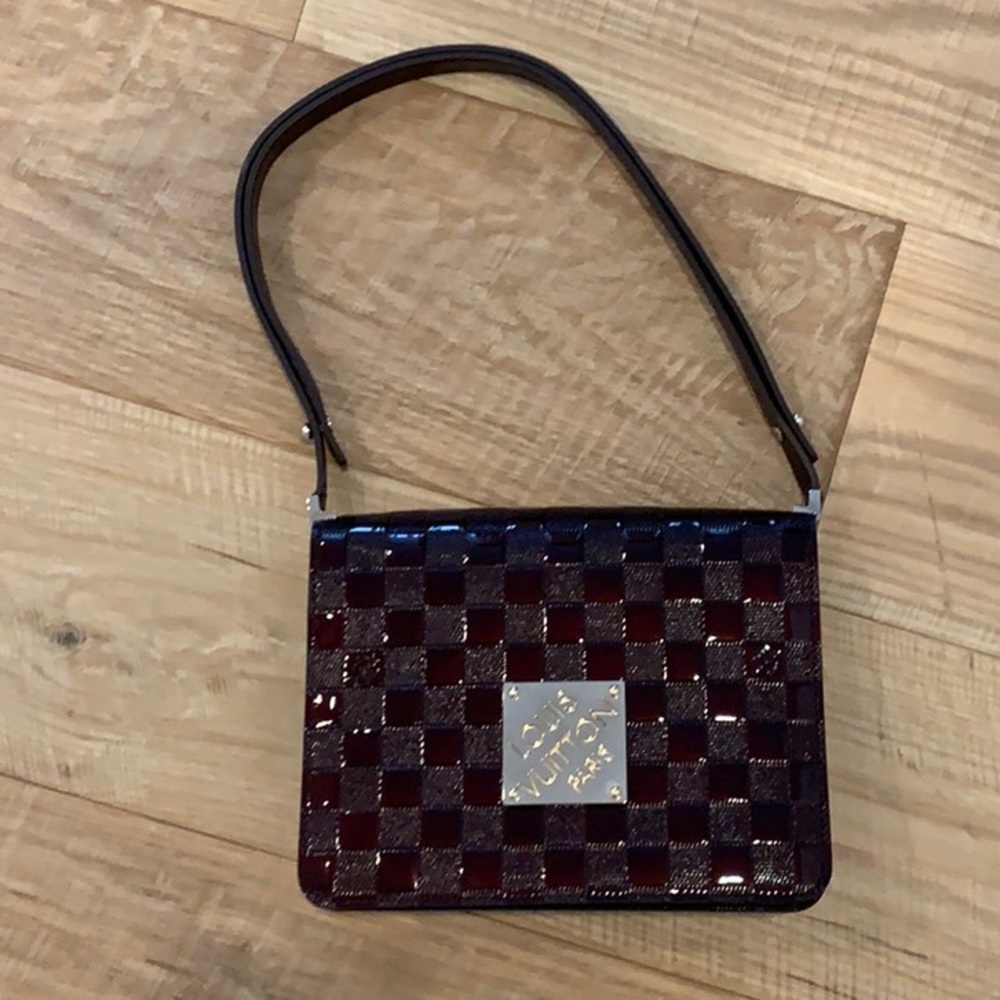 LV Limited Ed. Damier Vernis Patent Leather Bag